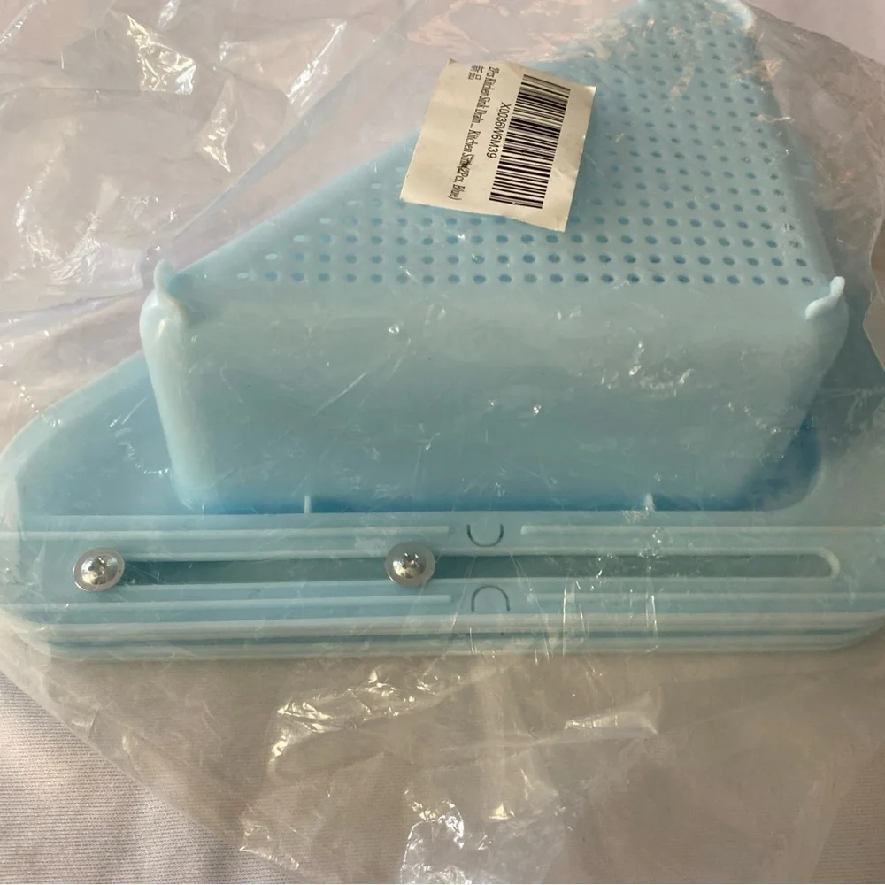 Kitchen Sink Drain Baskets 2pk Blue